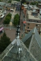 Raalte : de Plaskerk bevestiging torenkruis met bliksemafleiders